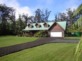 Front from the driveway